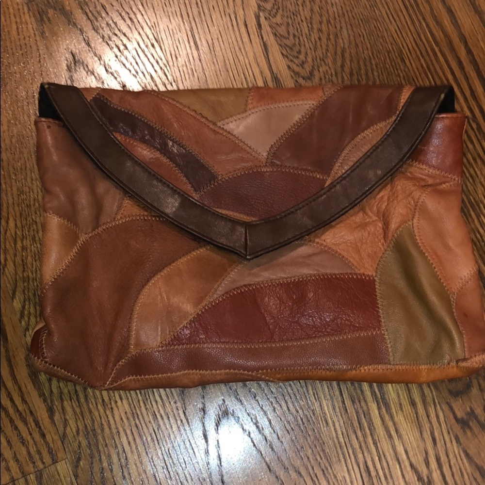 Urban Outfitters REAL LEATHER clutch